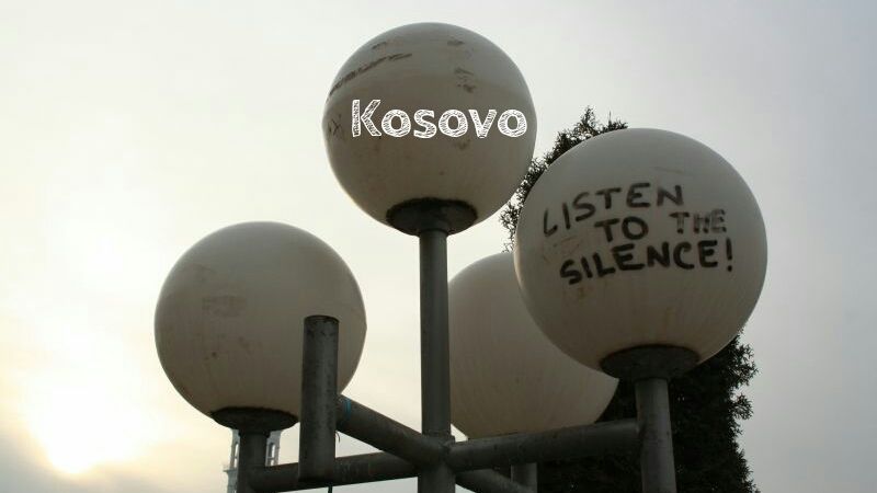 Kosovo als Reiseziel, Pristina. Listen to the silence.