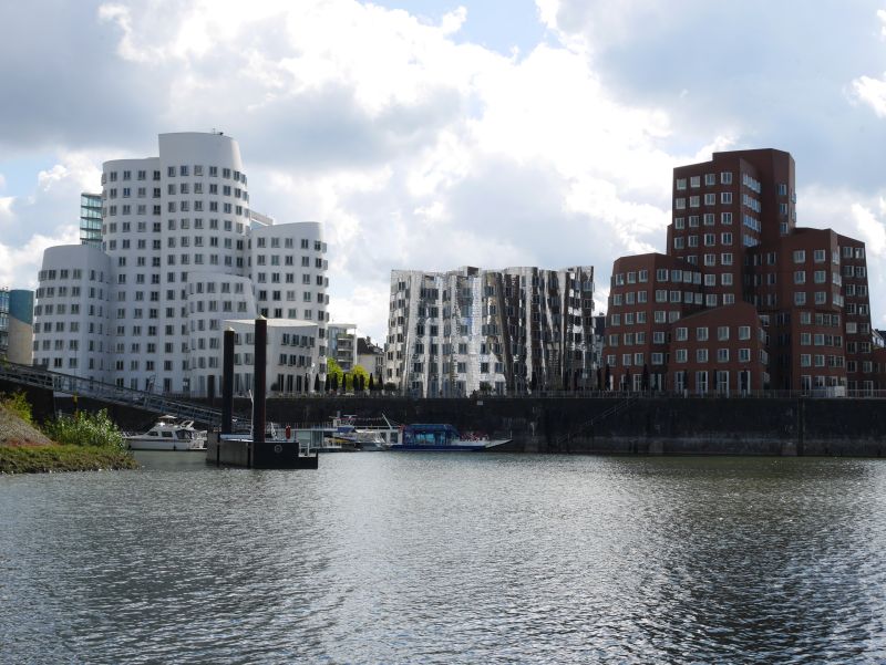 Gehry-Bauten Neuer Zollhof Düsseldorf