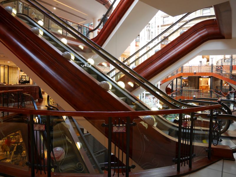 Tagesausflug nach Glasgow mit Kindern, Buchanan Street, Princess Square Shopping Centre