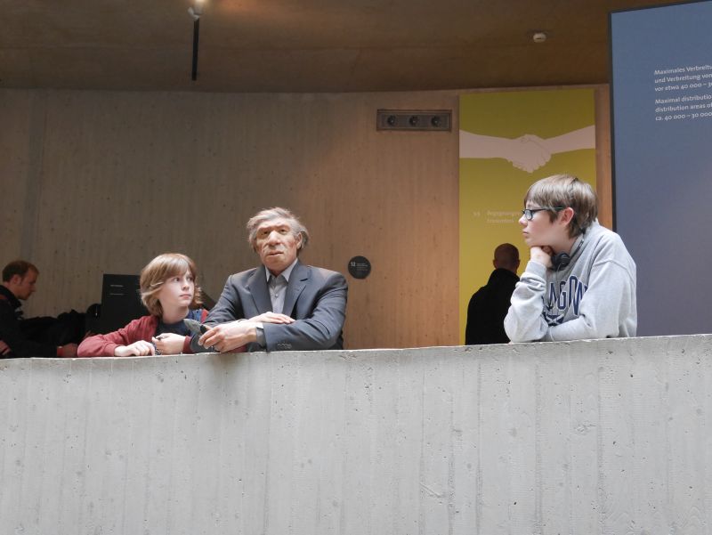 Neanderthal Museum Düsseldorf mit Kindern