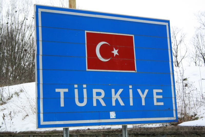 Türkei auf dem Landweg Grenze
