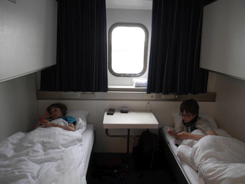 Schottland-Fähre DFDS Amsterdam-Newcastle 4-Bett-Kabine