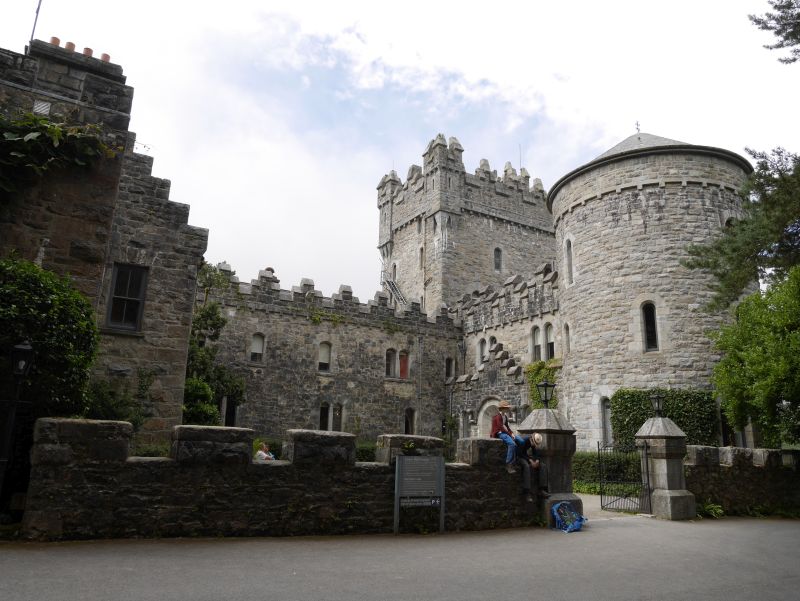 irland glenveagh castle nationalpark donegal