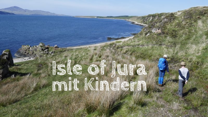 isle of jura mit Kindern, Schottland, Wandern