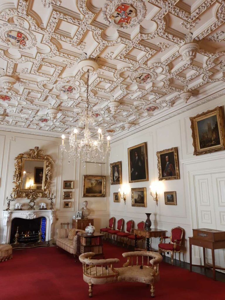 brodick castle innen salon