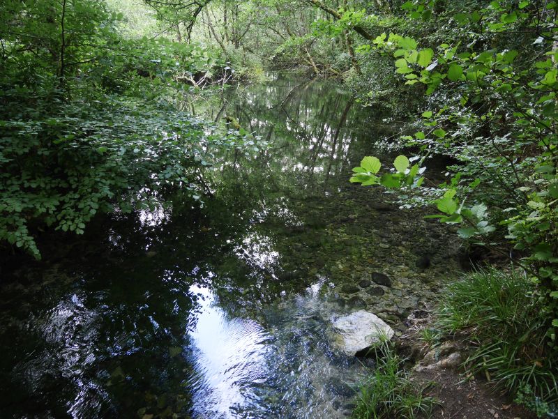 the blue pool, killarney nationalpark
