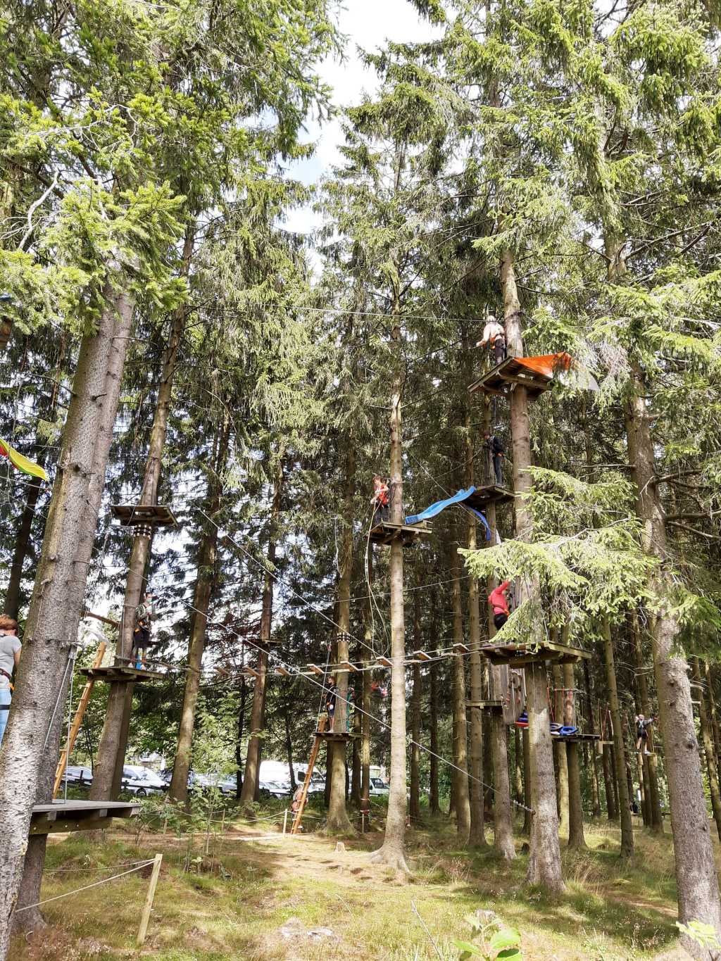 erlebnisberg kappe sauerland kletterwald mit boden