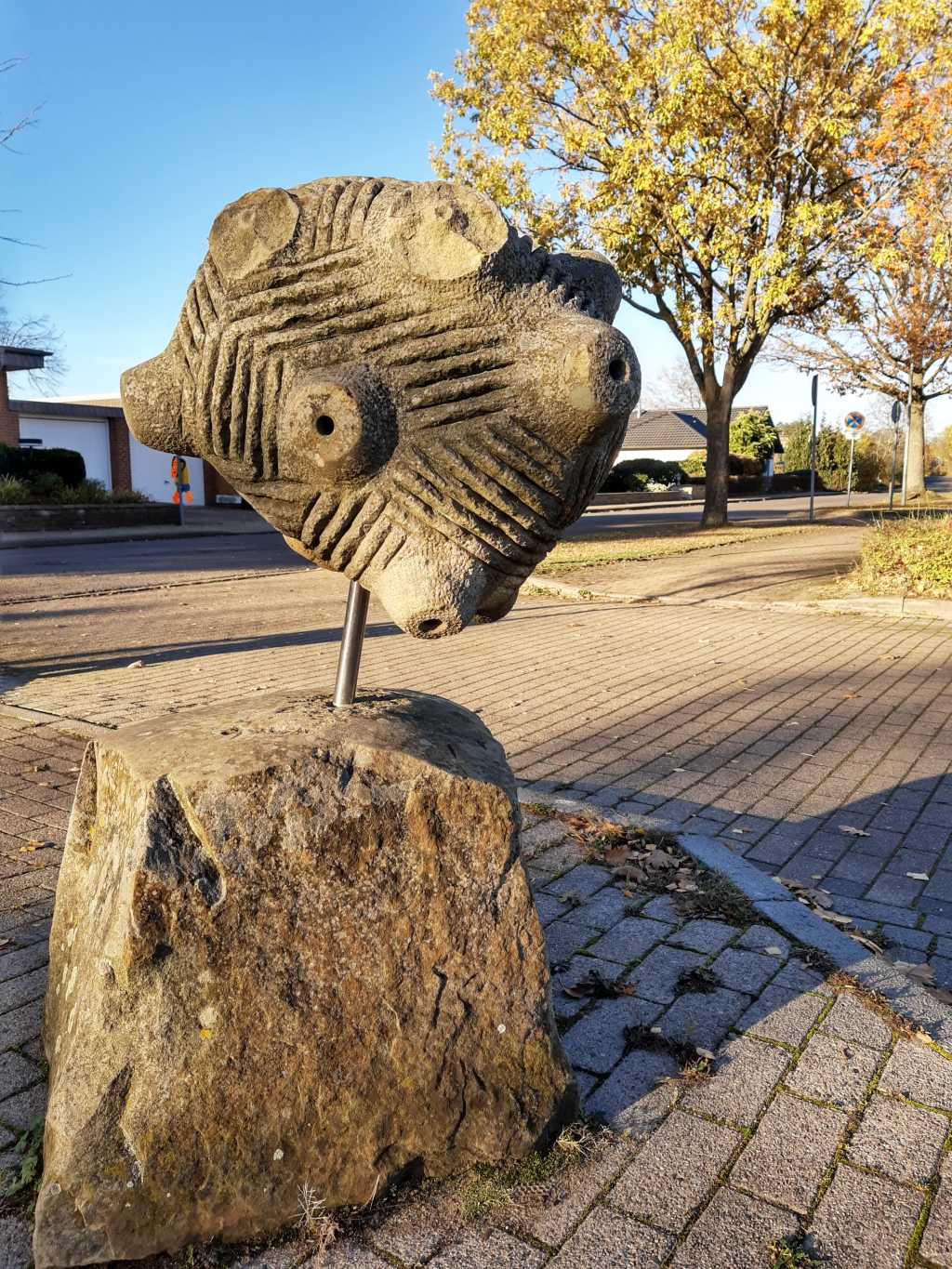 skulpturenweg obernkirchen sandstein