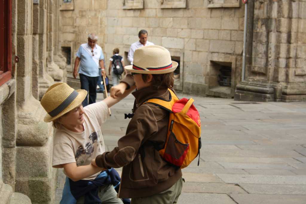 santiago mit kindern