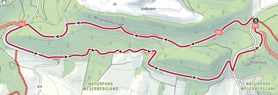 wanderung springsteine weserbergland