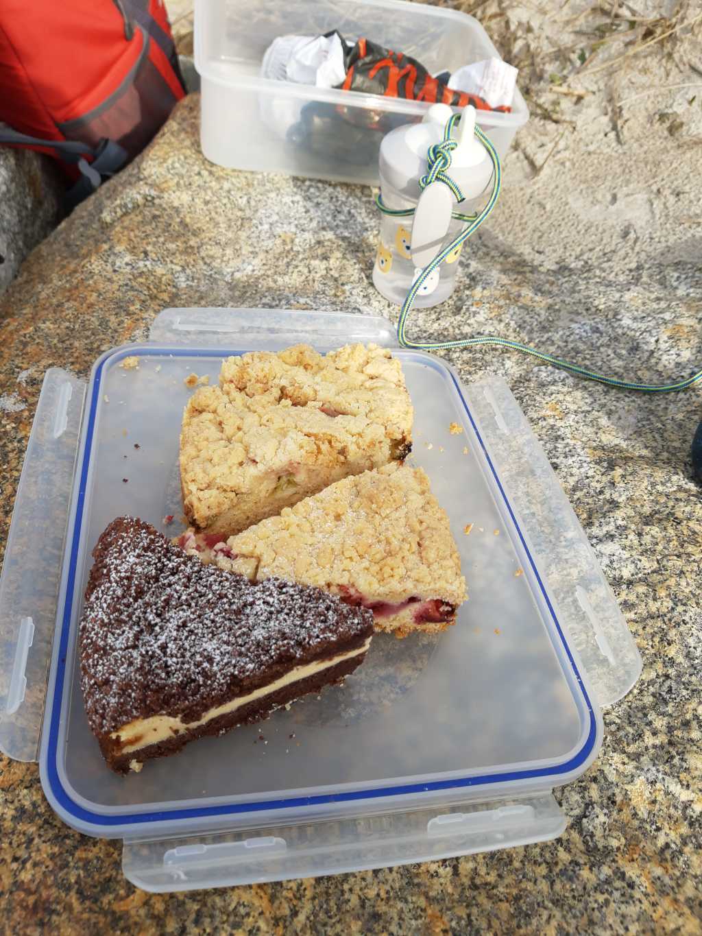ostsee lockdown kuchen tupperdose