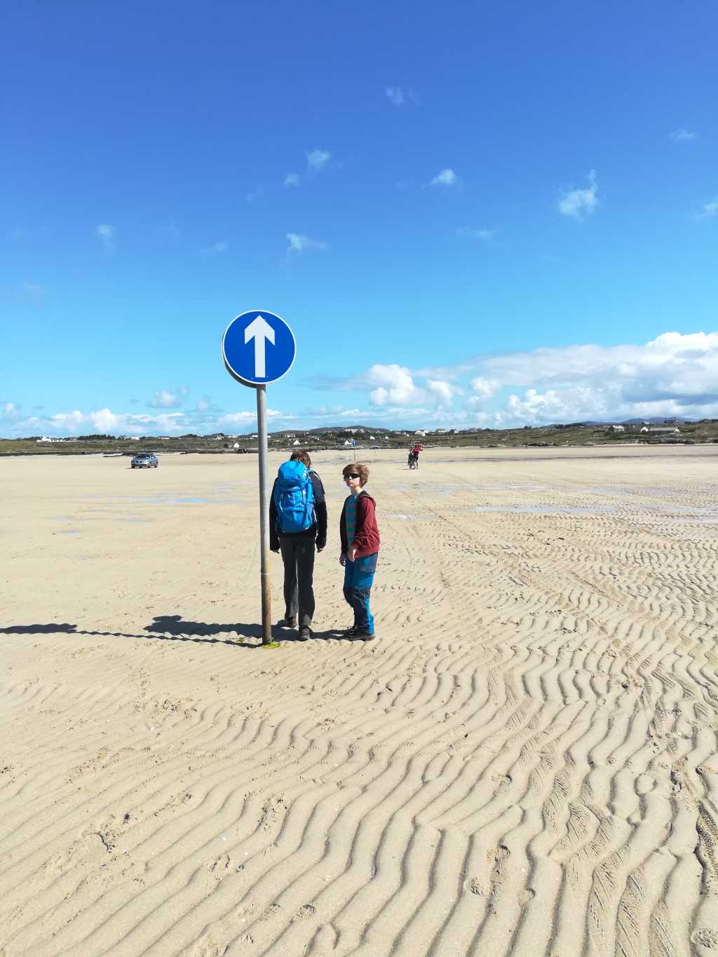 connemara omey beach auto