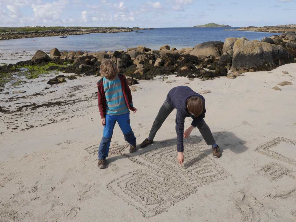 connemara omey island strand