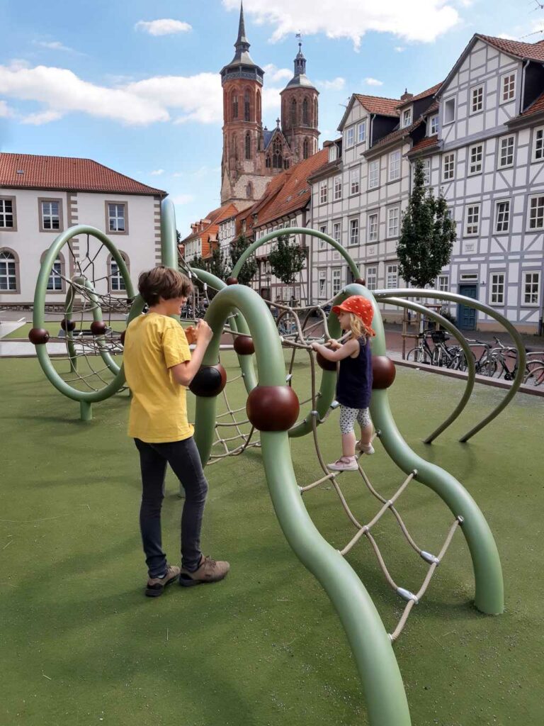 spielplatz göttingen, städtetrip mit kindern