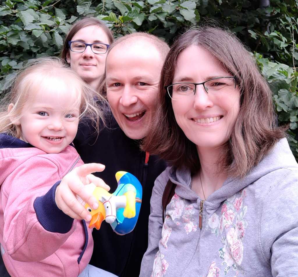 osnabrück mit familie selfie