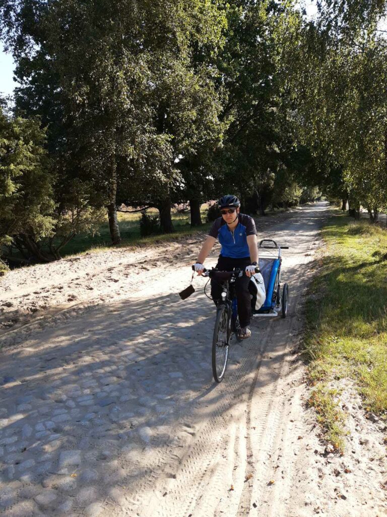 wilsede fahrradtour heide kopfsteinpflaster