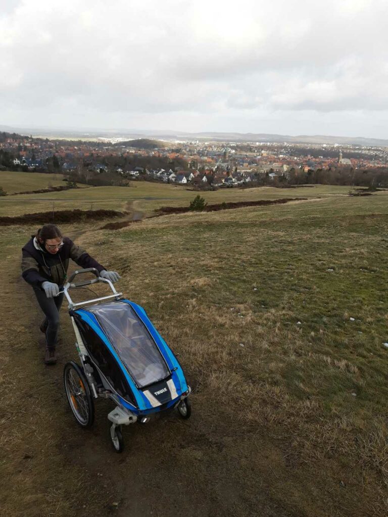 goslar blauer haufen mit buggy