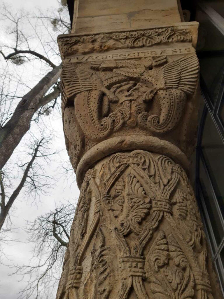goslar kaiserpfalz säule