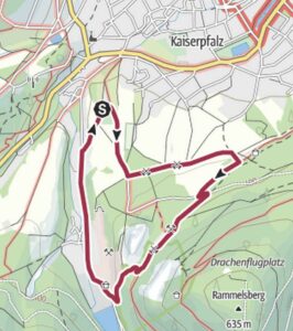 wanderung rammelsberg karte