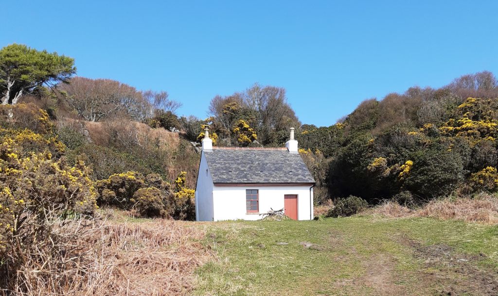 kintyre cottage schottland saddell