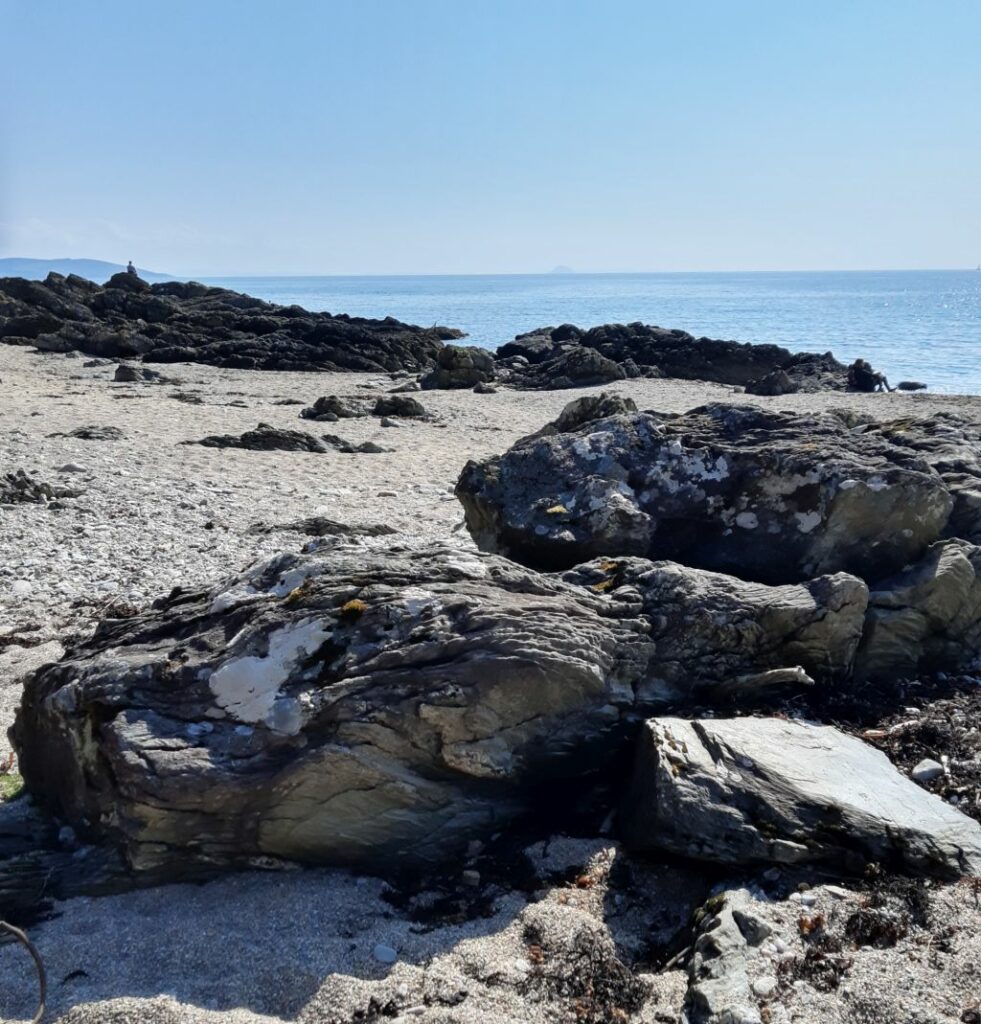 kintyre schottland saddell strand