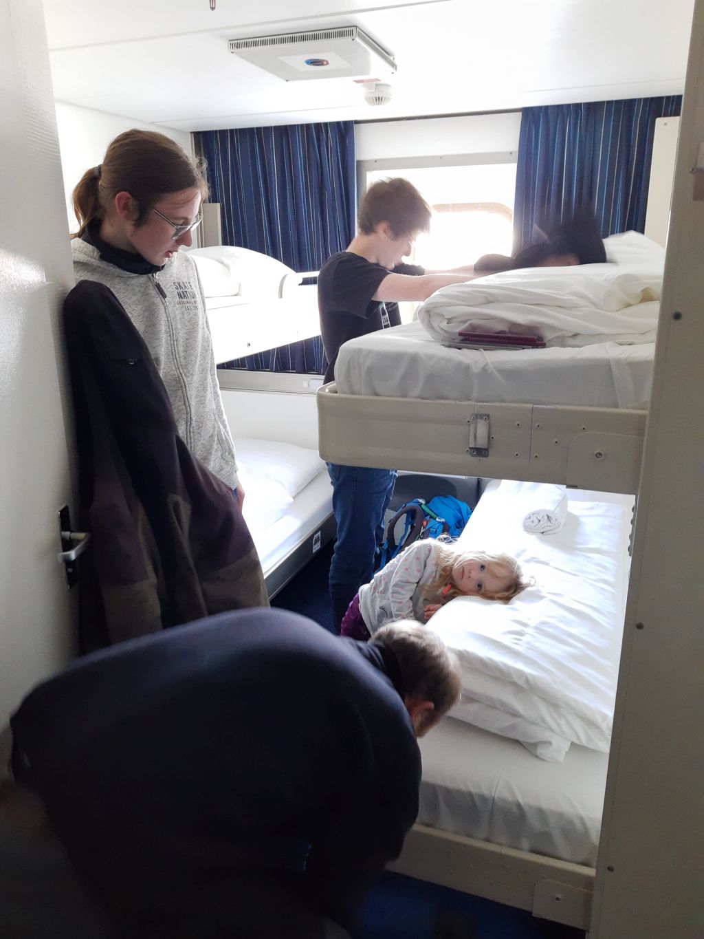 fähre schottland dfds amsterdam newcastle vierbettkabine