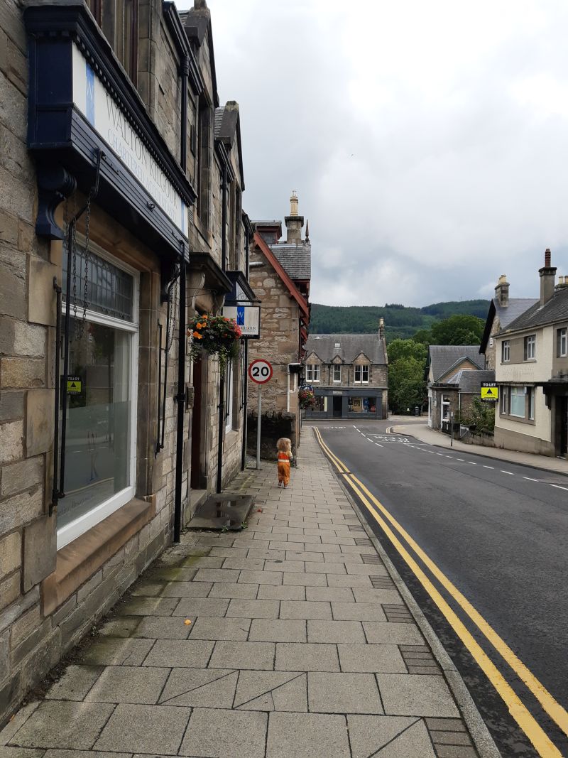 pitlochry spaziergang
