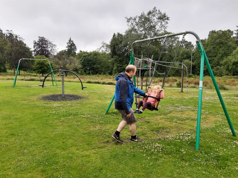 pitlochry spielplatz the dome play area