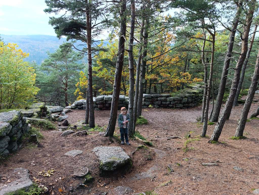 elsass mit kindern wandern mur paien odilienberg