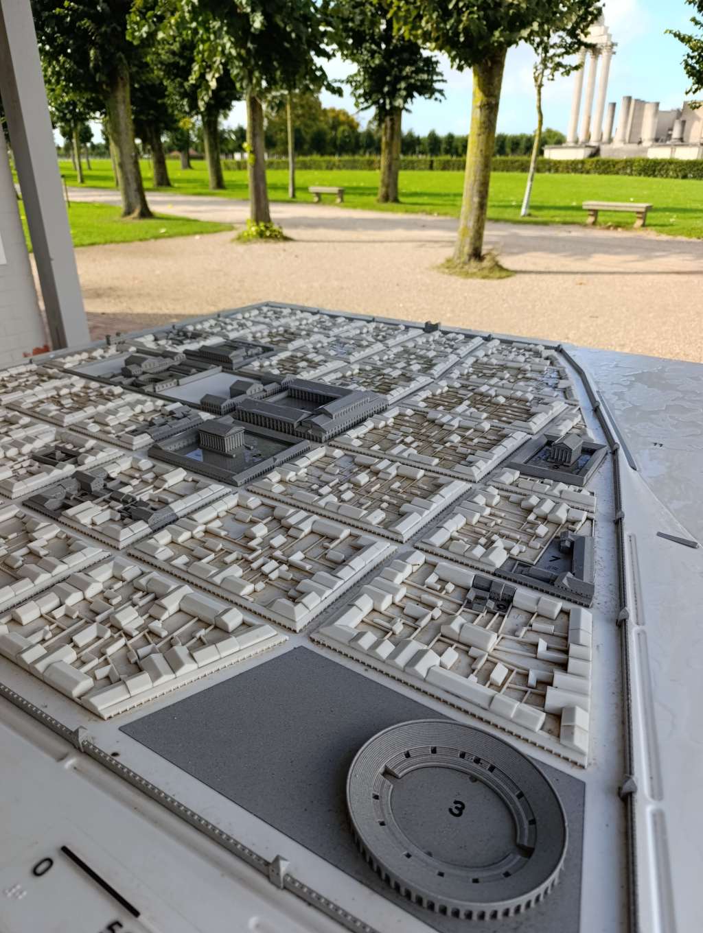 xanten colonia ulpia traiana modell