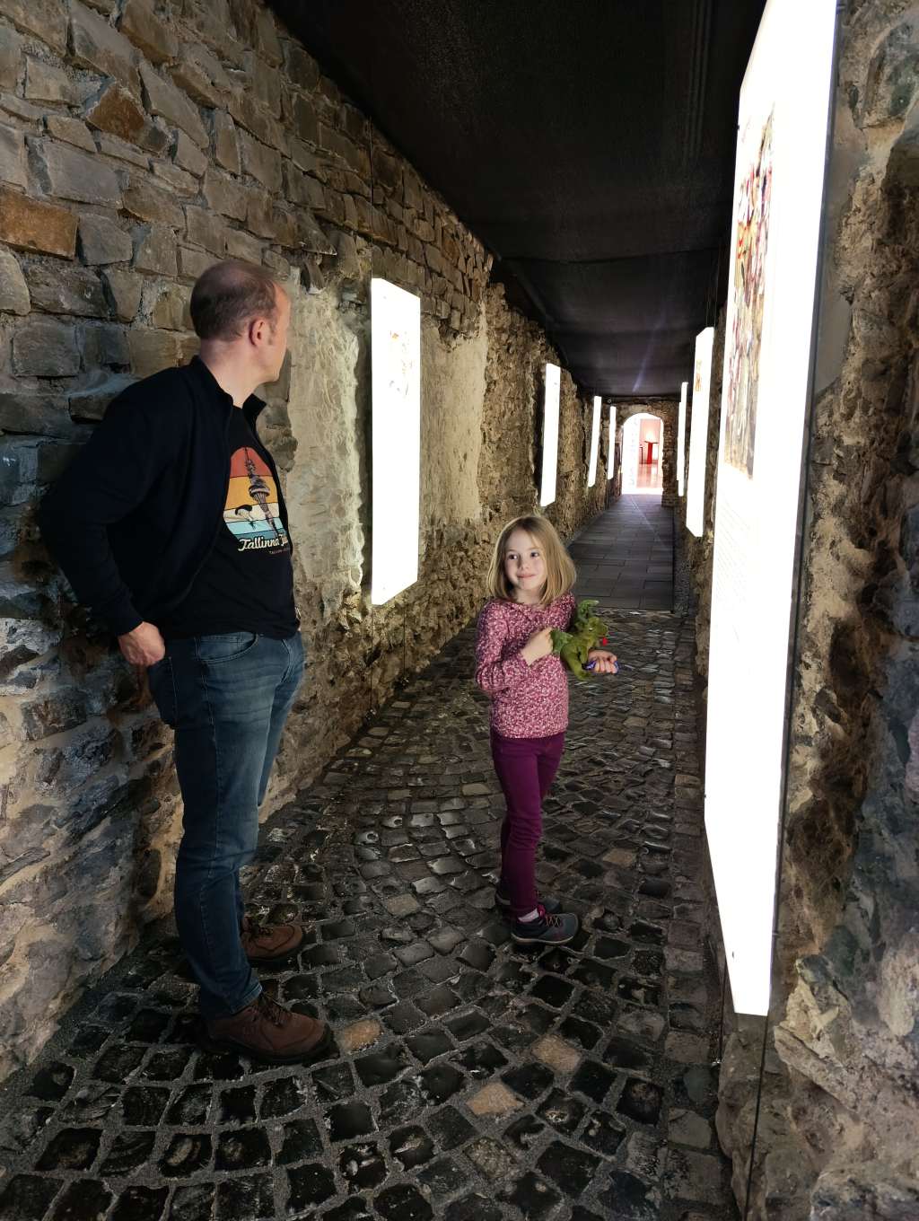 xanten mit kindern siegfried museum innen