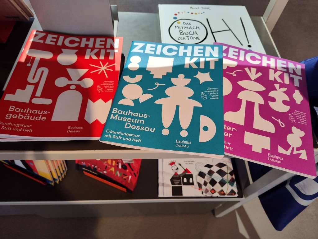 dessau bauhaus mit kindern zeichenkit