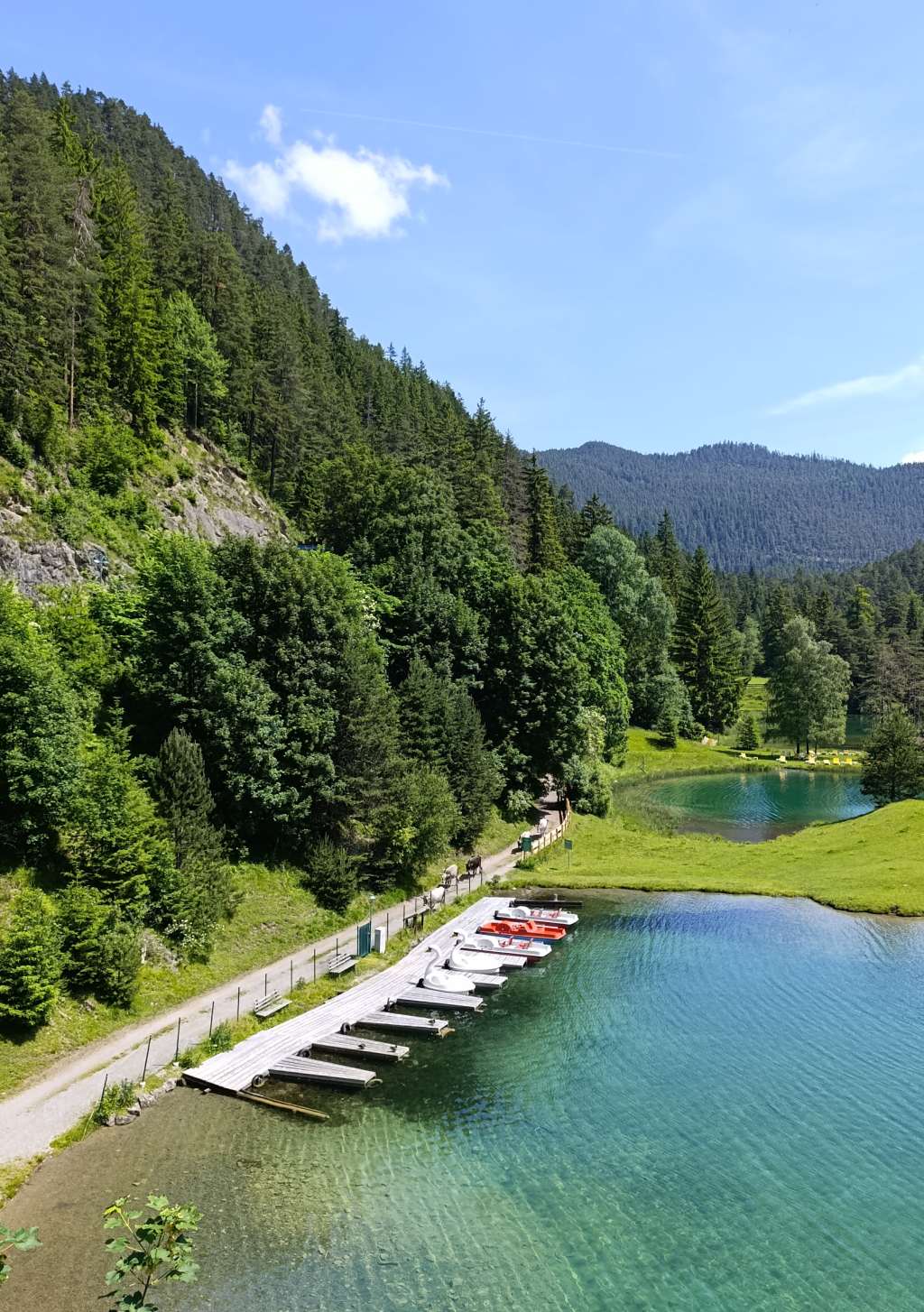 tirol ferntalsee tretboot