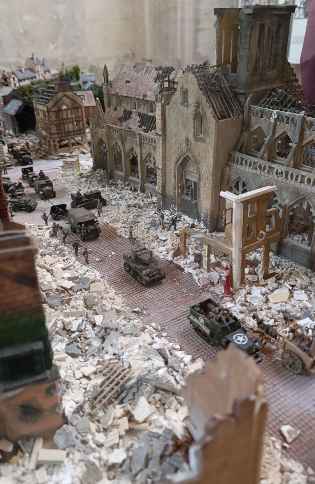falaise krieg diorama