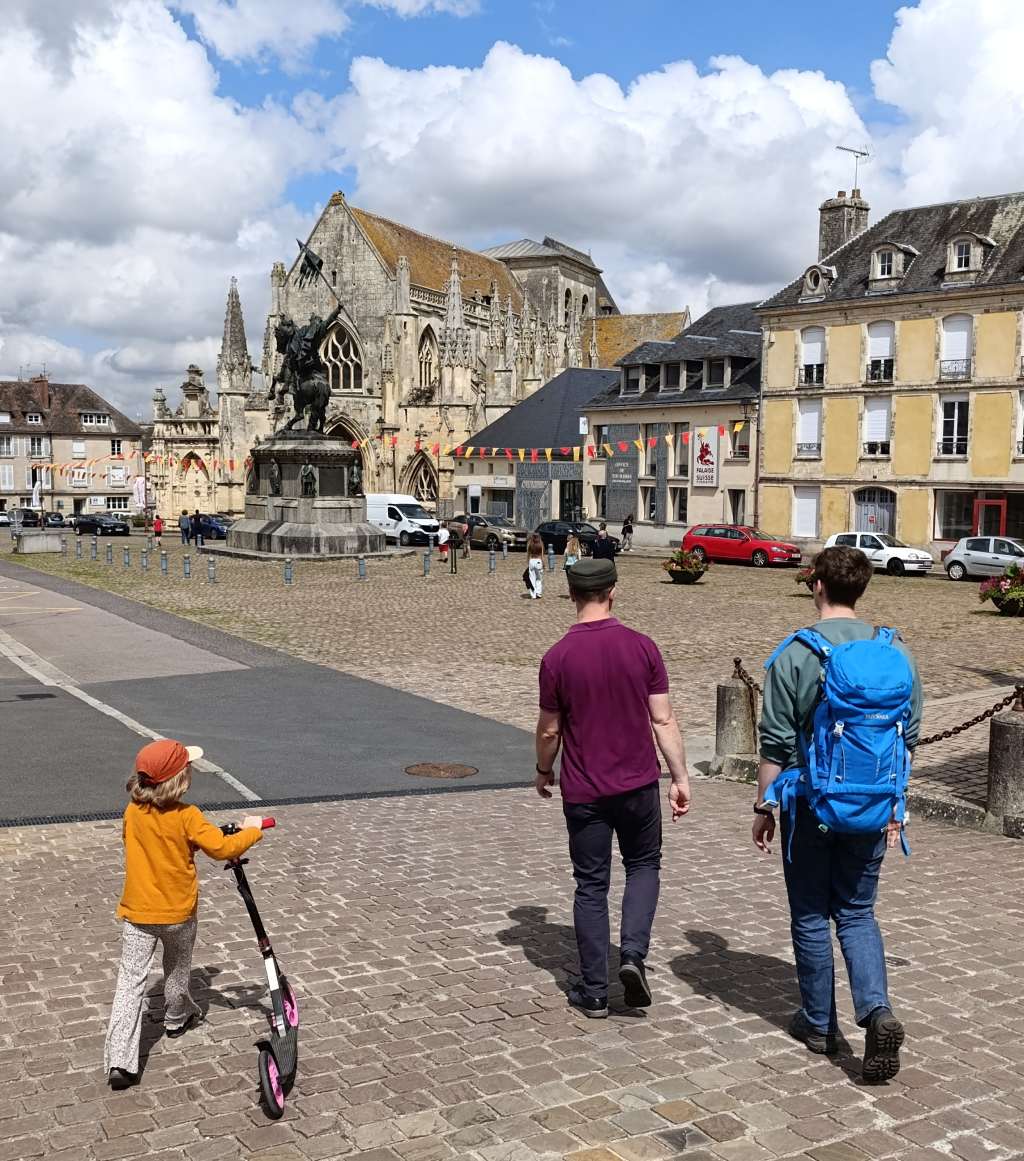 normannische schweiz falaise mit kindern