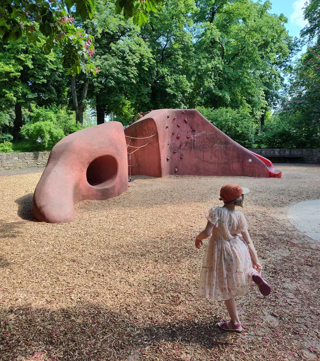 hannover mit kindern spielplatz maschpark